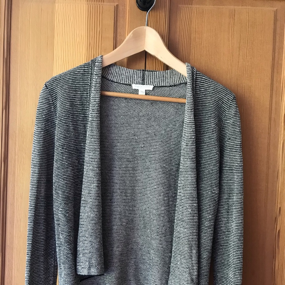 Eileen Fisher Open-front Cropped Cardigan